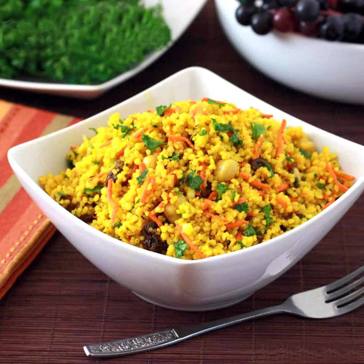 Curried Couscous And Chicken Salad