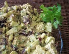 Curried Cranberry Chicken Salad