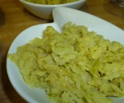 Curried Creamed Cabbage