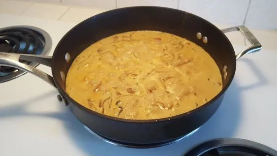 Curried Eggplant In Tomato Sauce