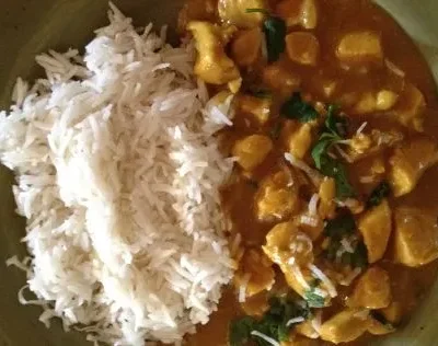 Curry Chicken With Coconut And Peanuts