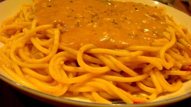 Curry Spaghetti Alfredo