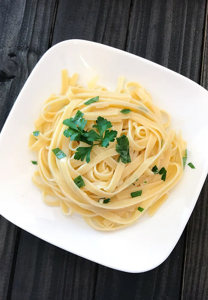 Dads Fettuccine Alfredo