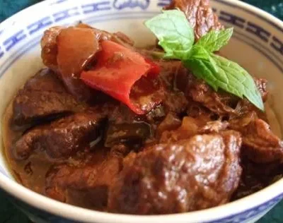 Daging Bumbu Bali -Indonesian Meat-Dish