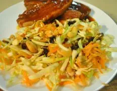 Dairy Free Asian Inspired Coleslaw