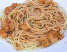 Dalmatian Spaghetti With Prawns