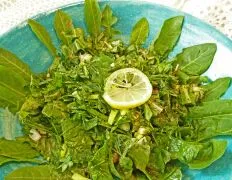 Dandelion Green Salad