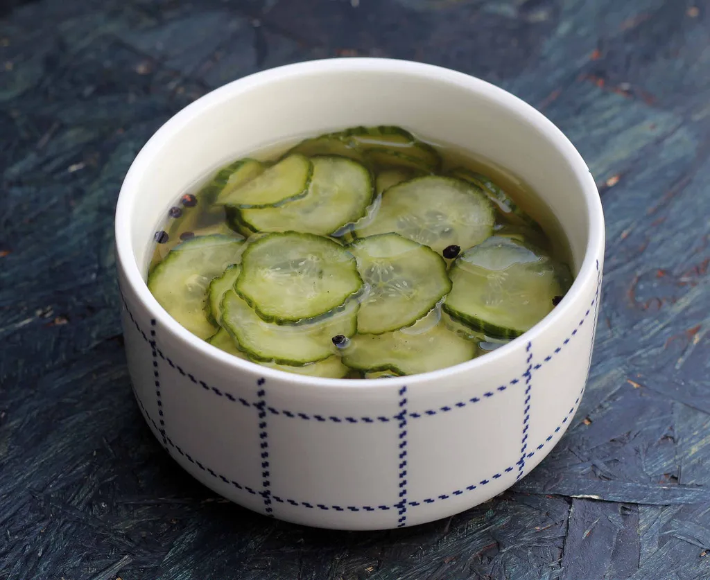 Danish Cucumber Salad Agurkesalat