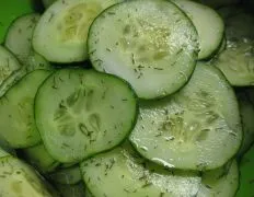 Danish Pickled Cucumbers Syltede