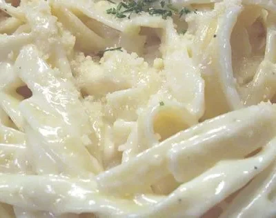 Dannys Favorite Fettuccini Alfredo