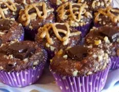 Dark Chocolate &Amp; Walnut Peanut Butter Muffins