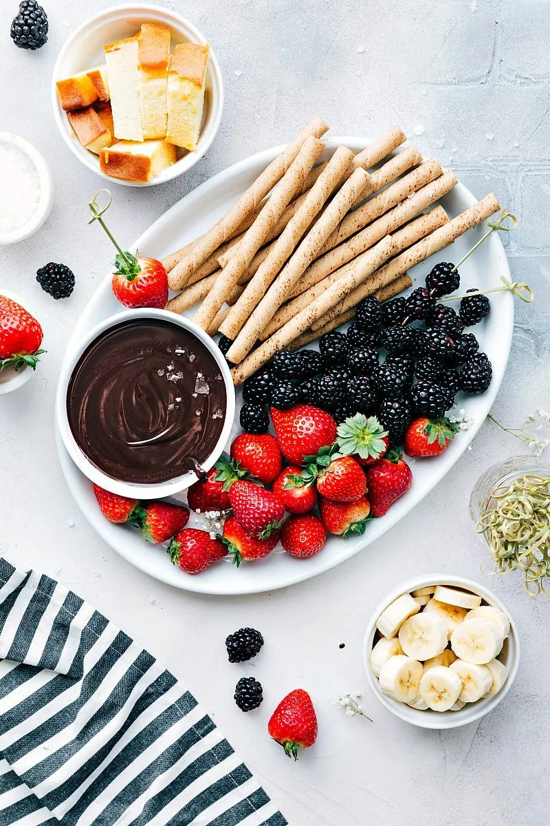 Decadent Chocolate Fondue Great