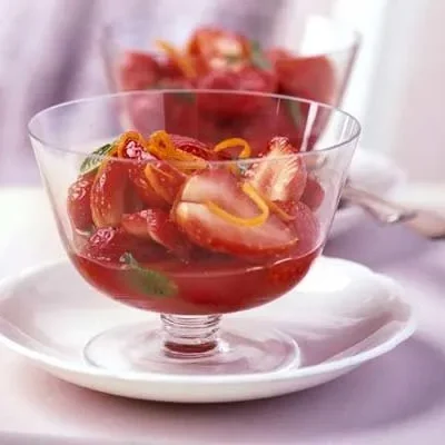 Decadent Cointreau-Infused Strawberries