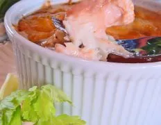 Decadent Crabmeat Au Gratin By Tony