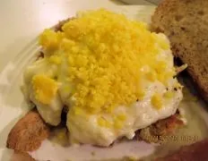 Decadent Creamed Eggs On Toast