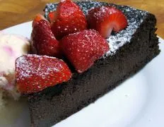 Decadent Flourless Chocolate Cake