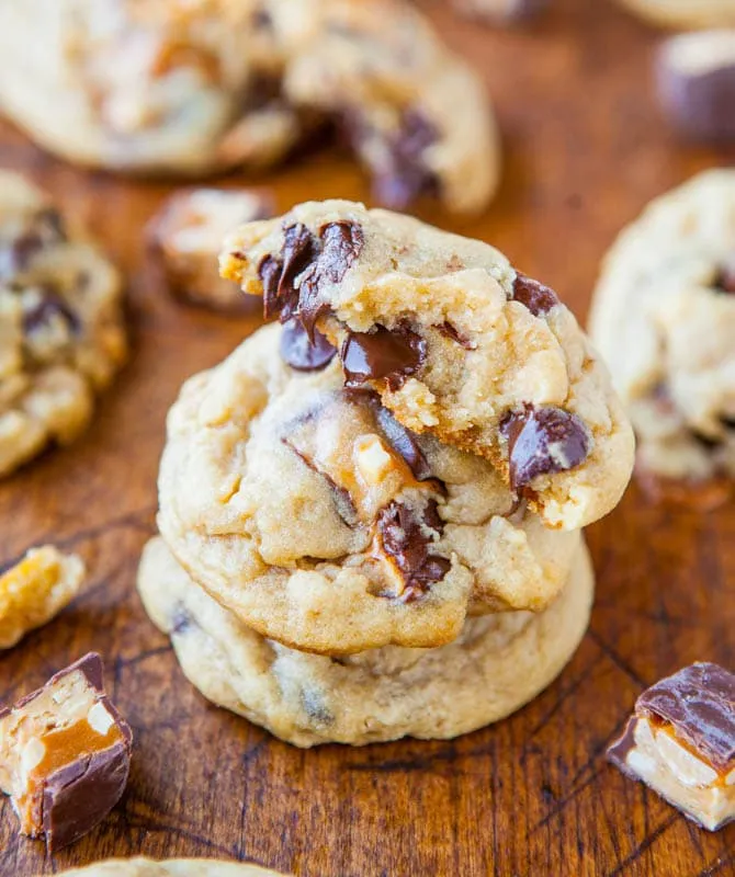 Decadent Homemade Snickers-Stuffed Cookie Recipe