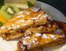 Decadent Pecan Pie Stuffed French Toast Recipe