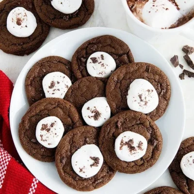 Decadent Spicy Chocolate Marshmallow Cookie Delights