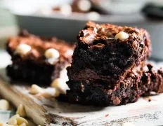 Decadent Triple Chocolate Stout Brownies Recipe