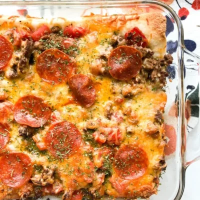 Deep Dish Pizza Casserole