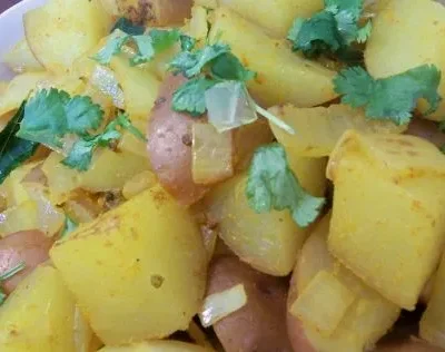 Delectable Potatoes-N-Onions