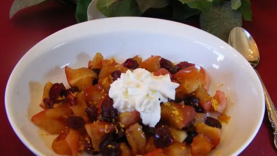 Delicious Baked Cranberry & Apple Breakfast