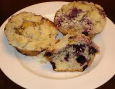 Delicious Blueberry Muffins With