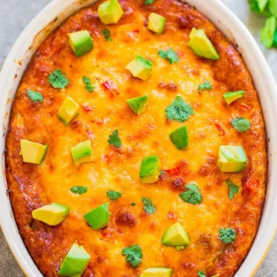 Delicious Cheesy Sausage Brunch Casserole