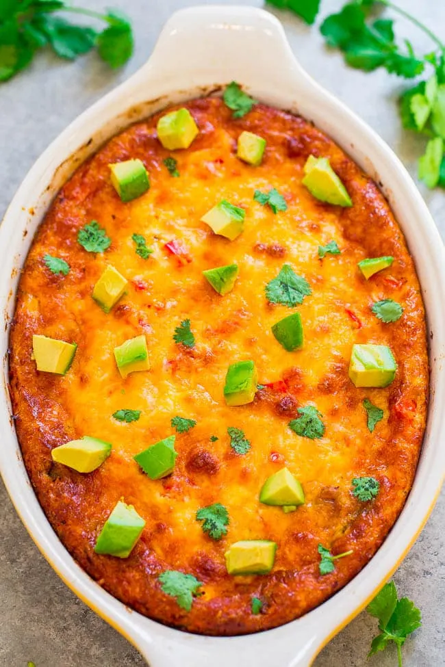 Delicious Cheesy Sausage Brunch Casserole