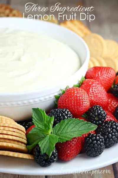 Delicious Creamy Filling and Fruit Dip Recipe