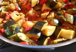 Delicious Garden Fresh Tomato And Vegetable Pisto Recipe