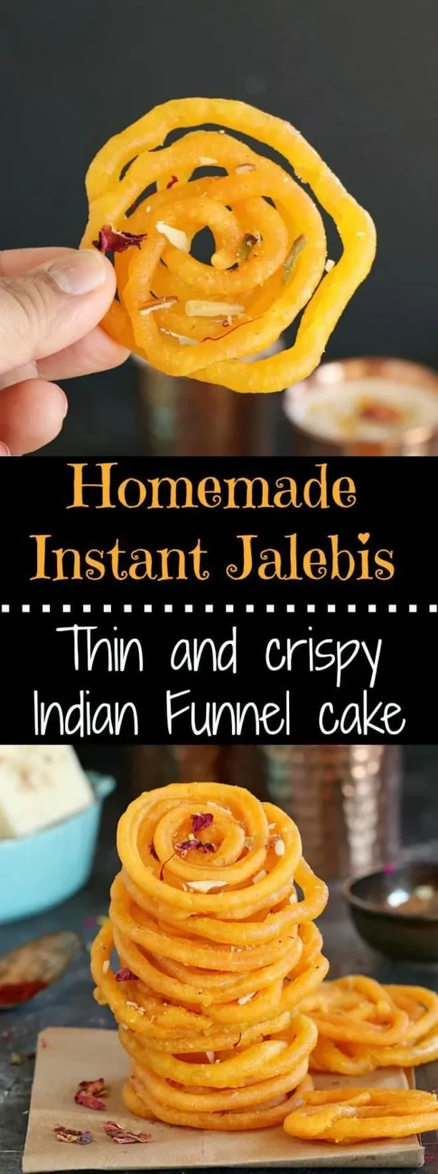 Delicious Homemade Instant Jalebis