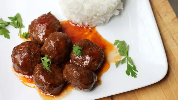 Delicious Homemade Sweet BBQ Meatballs Recipe