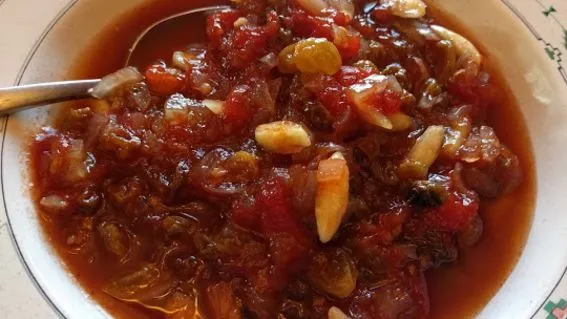 Delicious Homemade Sweet Tomato Chutney Recipe