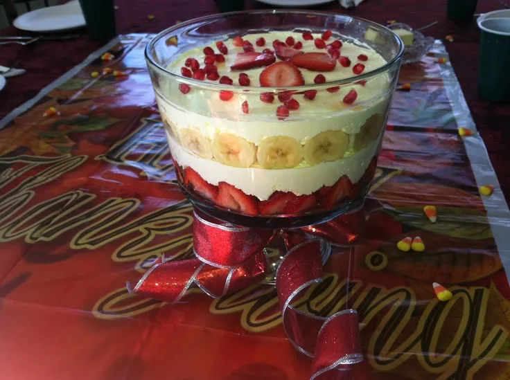 Delicious Layered Fruit Salad