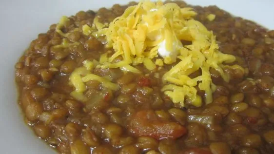 Delicious Lentil Chili