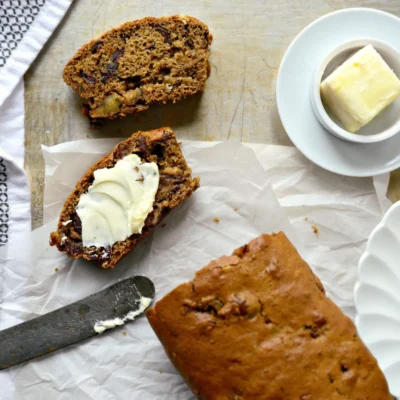 Delicious Mini Date And Nut Loaf Breads Recipe