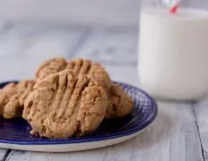 Delicious No-Sugar-Added Peanut Butter Cookie Delights