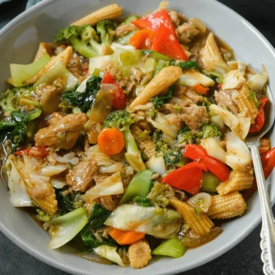 Delicious Plant-Based Filipino Chop Suey Recipe