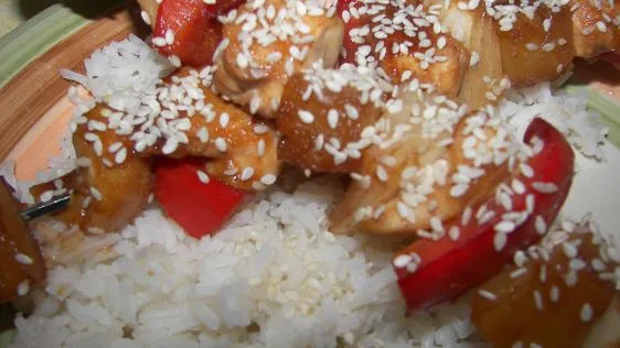 Delicious Sesame Chicken Skewers Recipe – Perfect for Grilling