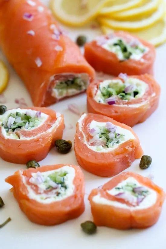 Delicious Smoked Salmon Pinwheel Appetizers