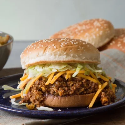 Delicious Sweet Pickle Sloppy Joe Sandwiches