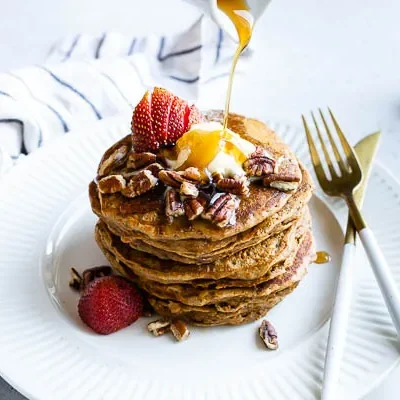 Delicious Sweet Potato And Pecan Pancakes Recipe