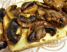 Delicious Sweet Soy Glazed Mushrooms on Toast Recipe