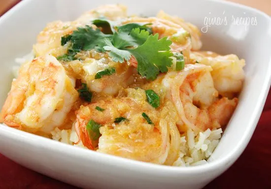 Delicious Thai-Inspired Coconut Curry Shrimp Recipe