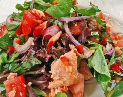 Delicious Thai-Inspired Salmon Salad Recipe For A Healthy Meal