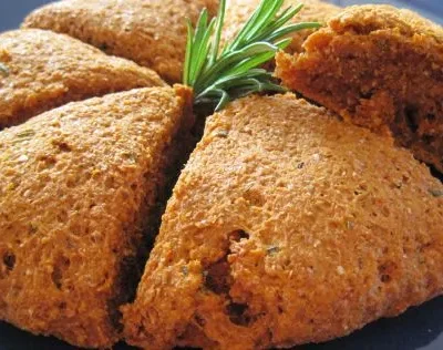 Delicious Vegan Tomato And Rosemary Scones Recipe