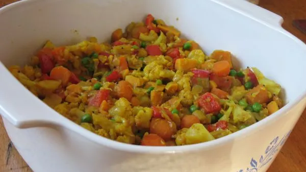 Delicious and Nutritious Vegetable Curry Delight