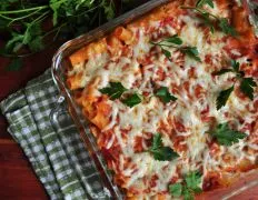 Deliciously Cheesy Baked Ziti